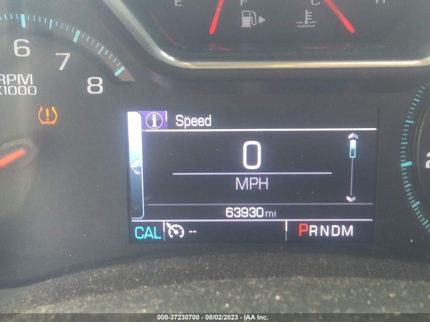 2016 CHEVROLET IMPALA LTZ - 2G1145S3XG9153409
