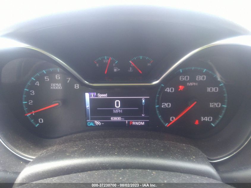 2016 CHEVROLET IMPALA LTZ - 2G1145S3XG9153409