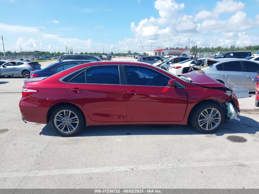 2016 TOYOTA CAMRY LE/XLE/SE/XSE - 4T1BF1FK4GU529343
