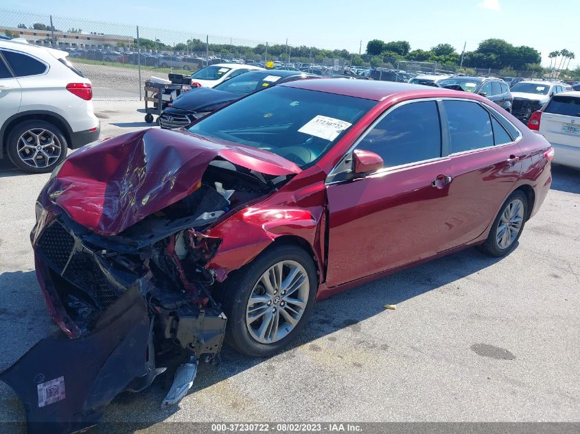 2016 TOYOTA CAMRY LE/XLE/SE/XSE - 4T1BF1FK4GU529343