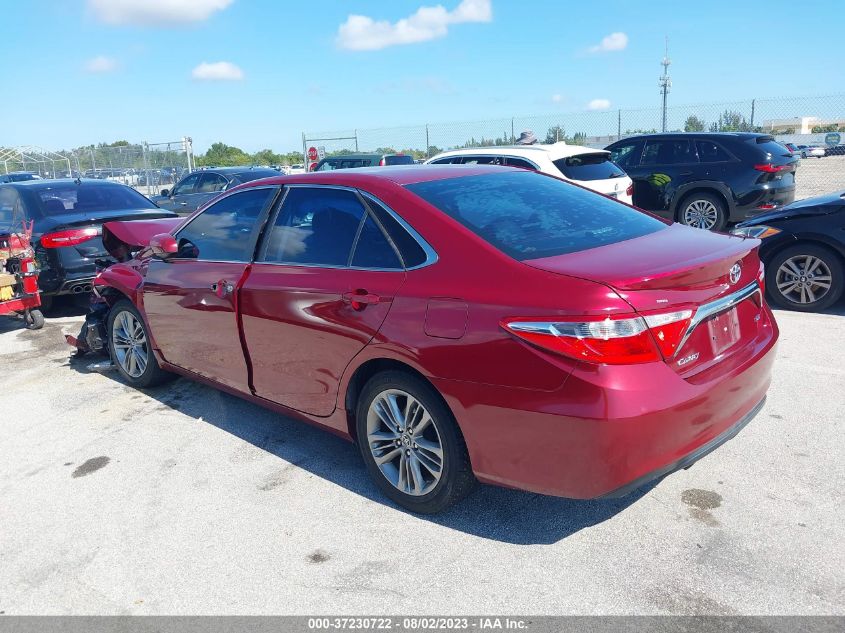 2016 TOYOTA CAMRY LE/XLE/SE/XSE - 4T1BF1FK4GU529343