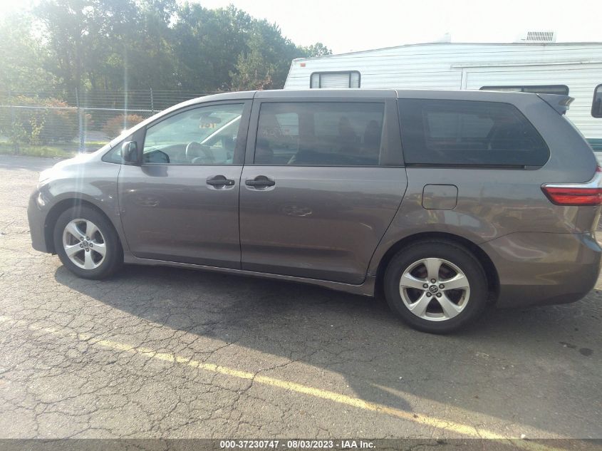 2018 TOYOTA SIENNA L - 5TDZZ3DC1JS900987