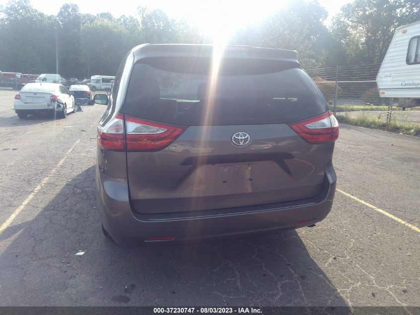 2018 TOYOTA SIENNA L - 5TDZZ3DC1JS900987
