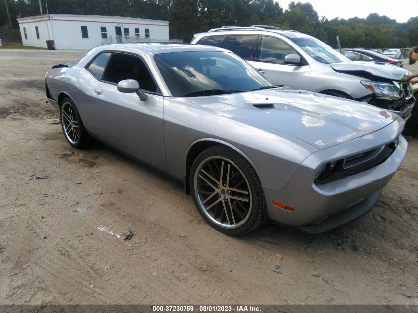 2013 DODGE CHALLENGER SXT PLUS - 2C3CDYAG7DH729212