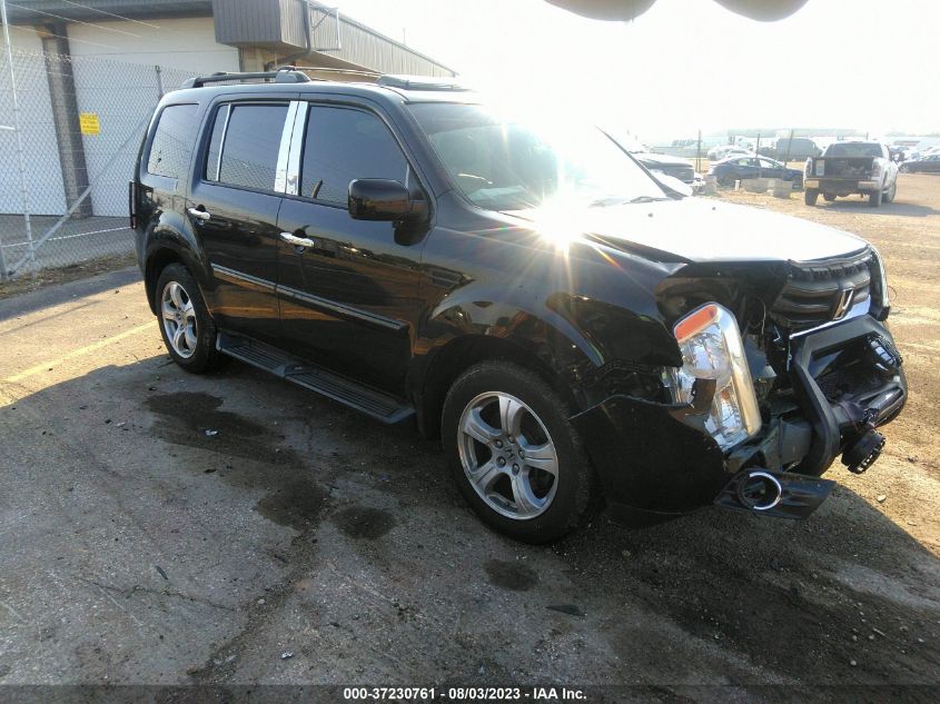 2015 HONDA PILOT EXL - 5FNYF4H51FB047203