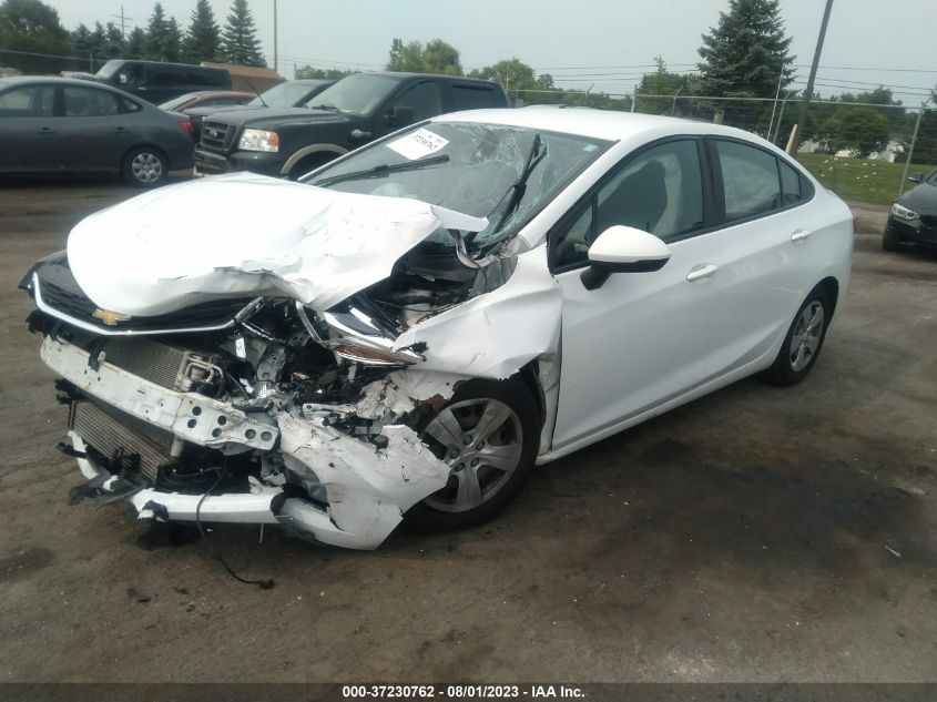 2017 CHEVROLET CRUZE LS - 3G1BC5SM0HS555587