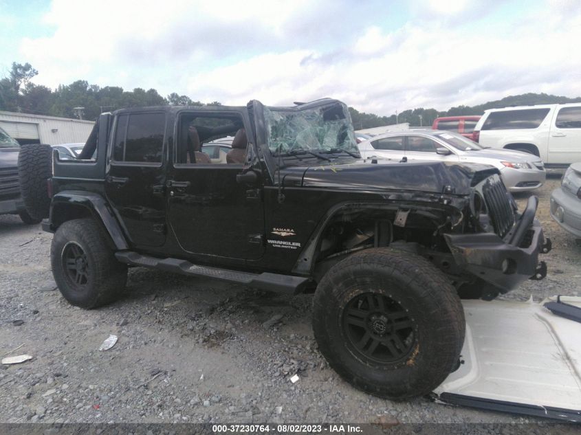 2013 JEEP WRANGLER UNLIMITED SAHARA - 1C4HJWEG2DL556761