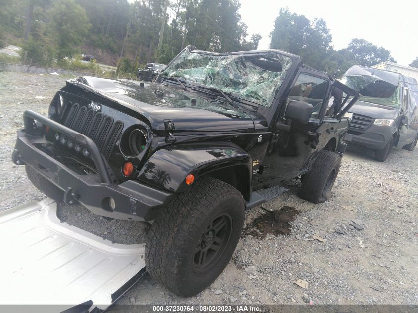 2013 JEEP WRANGLER UNLIMITED SAHARA - 1C4HJWEG2DL556761