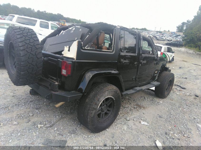 2013 JEEP WRANGLER UNLIMITED SAHARA - 1C4HJWEG2DL556761