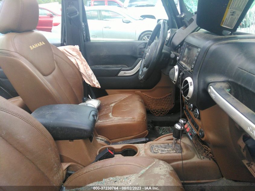 2013 JEEP WRANGLER UNLIMITED SAHARA - 1C4HJWEG2DL556761