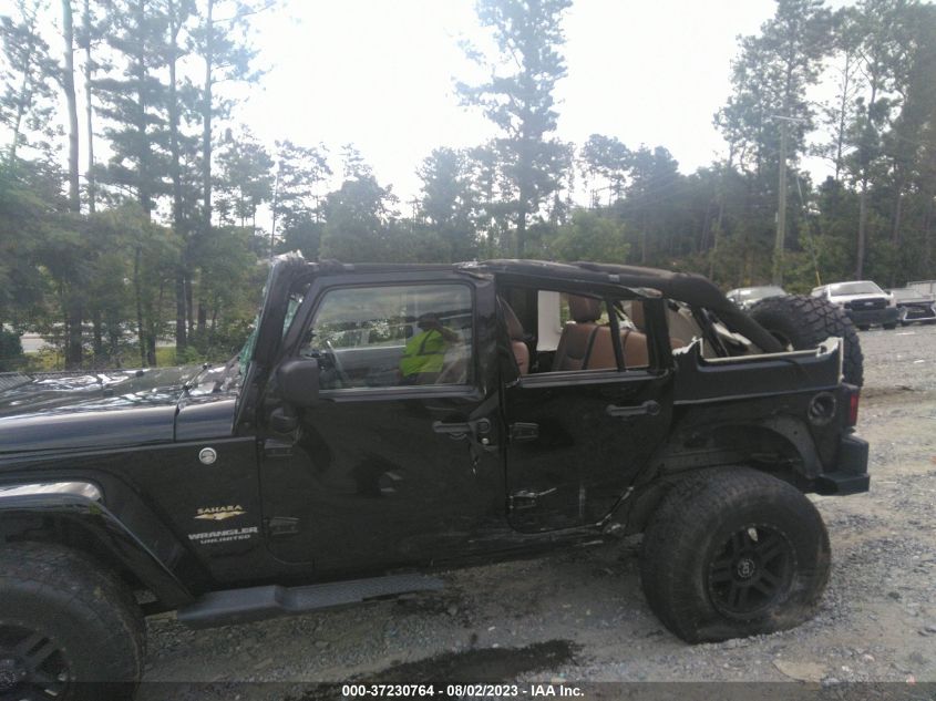 2013 JEEP WRANGLER UNLIMITED SAHARA - 1C4HJWEG2DL556761