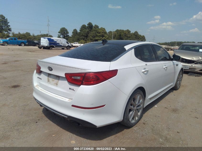 2015 KIA OPTIMA SXL TURBO - 5XXGR4A60FG390717