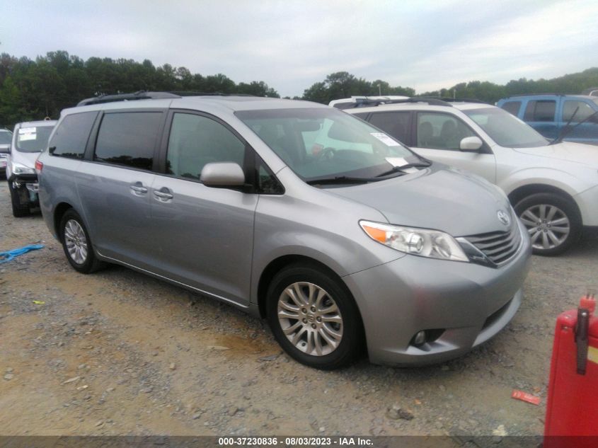 2014 TOYOTA SIENNA XLE/XLE AAS/LTD - 5TDYK3DC2ES466472