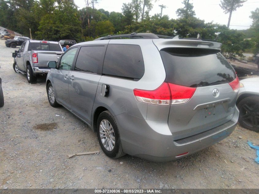 2014 TOYOTA SIENNA XLE/XLE AAS/LTD - 5TDYK3DC2ES466472