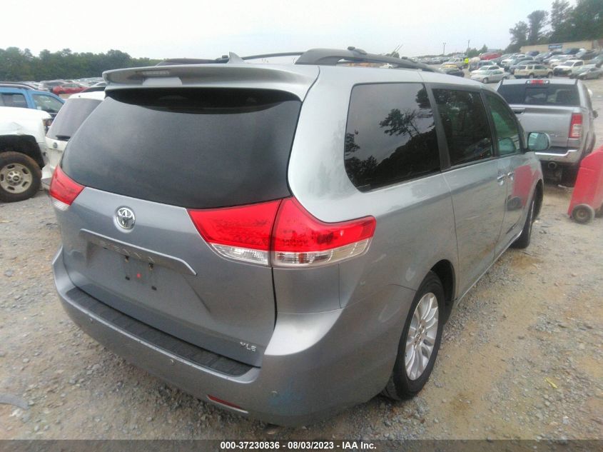 2014 TOYOTA SIENNA XLE/XLE AAS/LTD - 5TDYK3DC2ES466472