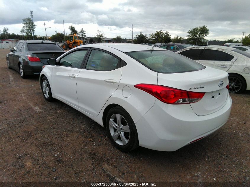 2013 HYUNDAI ELANTRA GLS - 5NPDH4AE0DH352502