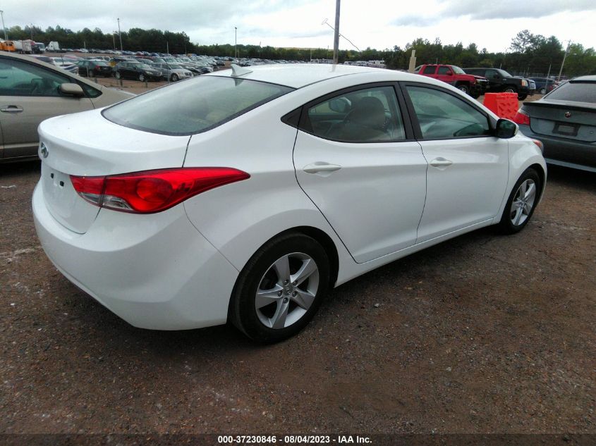 2013 HYUNDAI ELANTRA GLS - 5NPDH4AE0DH352502