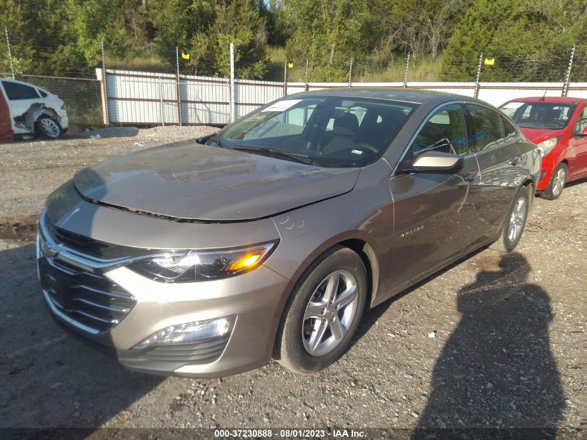 2022 CHEVROLET MALIBU LT - 1G1ZD5STXNF168483