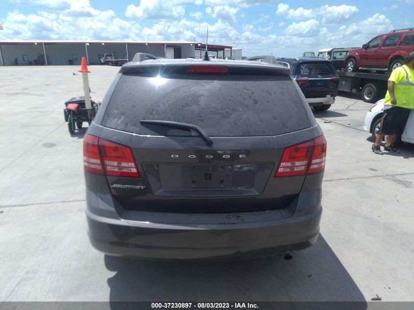 2016 DODGE JOURNEY SE - 3C4PDCAB4GT132907