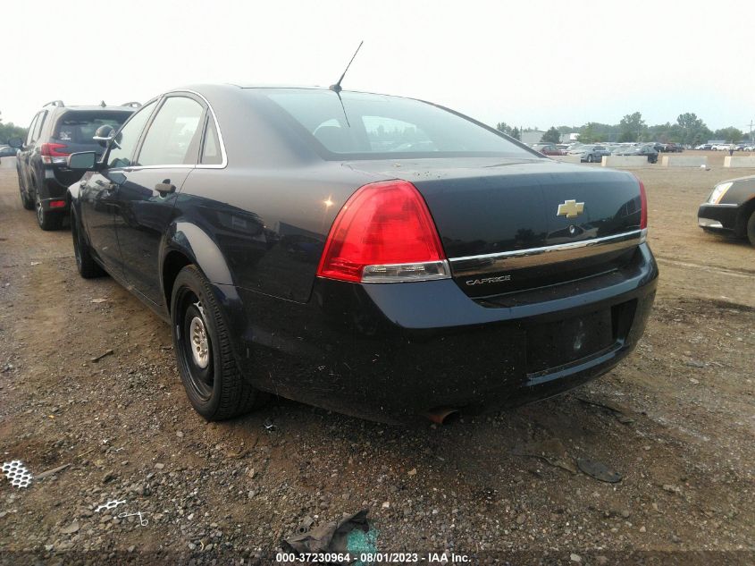 2014 CHEVROLET CAPRICE POLICE PATROL POLICE 6G3NS5R21EL980185