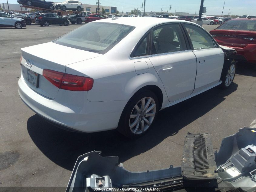 2014 AUDI A4 PREMIUM - WAUAFAFL0EN012067