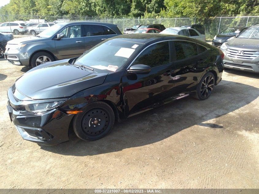 VIN 2HGFC2F84LH500433 2020 HONDA CIVIC SEDAN SPORT