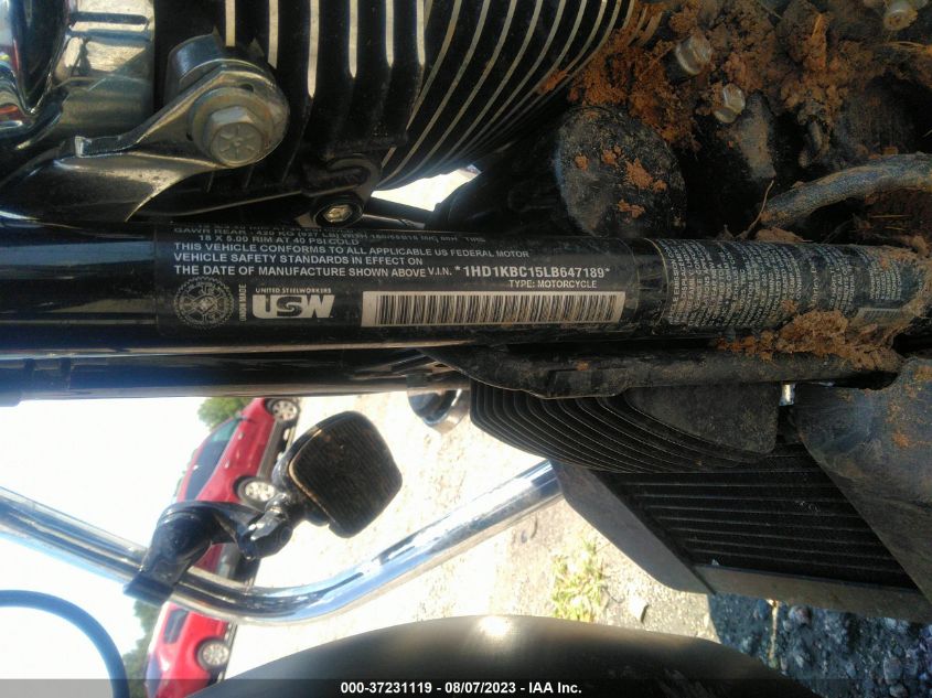 2020 HARLEY-DAVIDSON FLHX - 1HD1KBC15LB647189