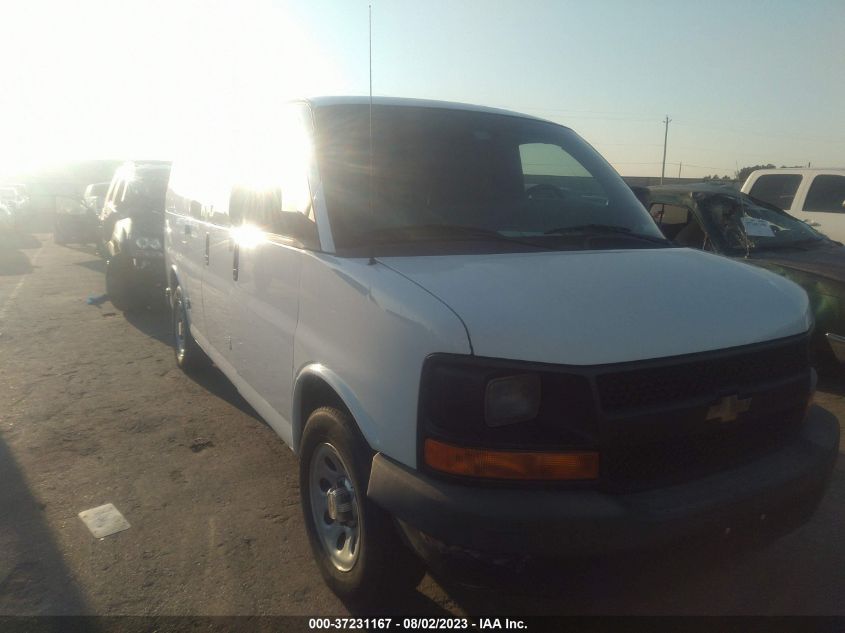 2013 CHEVROLET EXPRESS CARGO VAN - 1GCSGAFX4D1194210