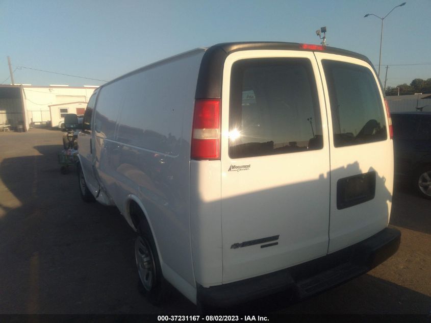 2013 CHEVROLET EXPRESS CARGO VAN - 1GCSGAFX4D1194210