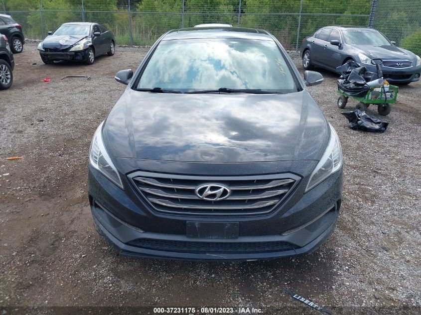 2016 HYUNDAI SONATA 2.4L LIMITED - 5NPE34AF8GH303287