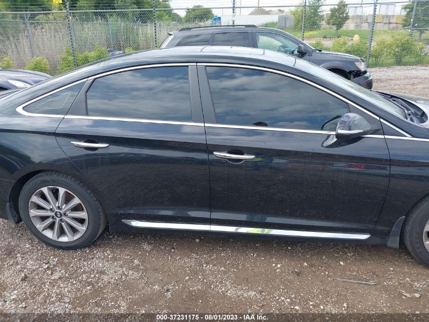 2016 HYUNDAI SONATA 2.4L LIMITED - 5NPE34AF8GH303287