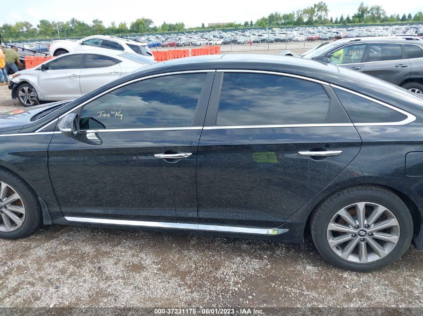 2016 HYUNDAI SONATA 2.4L LIMITED - 5NPE34AF8GH303287