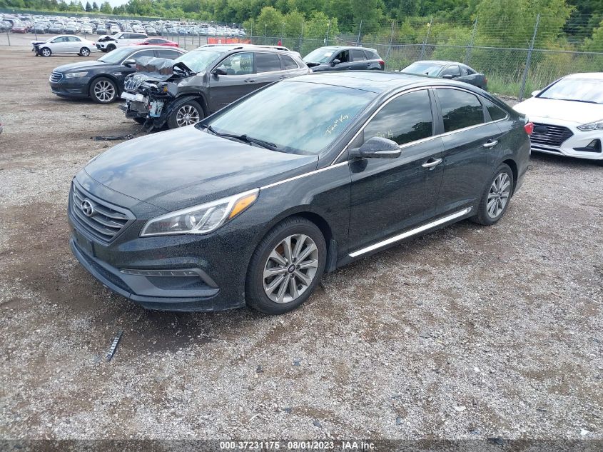 2016 HYUNDAI SONATA 2.4L LIMITED - 5NPE34AF8GH303287