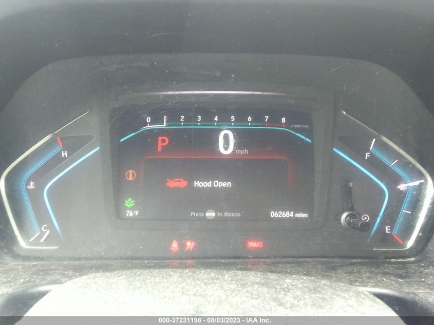 VIN 5FNRL6H59KB120319 2019 HONDA ODYSSEY EX