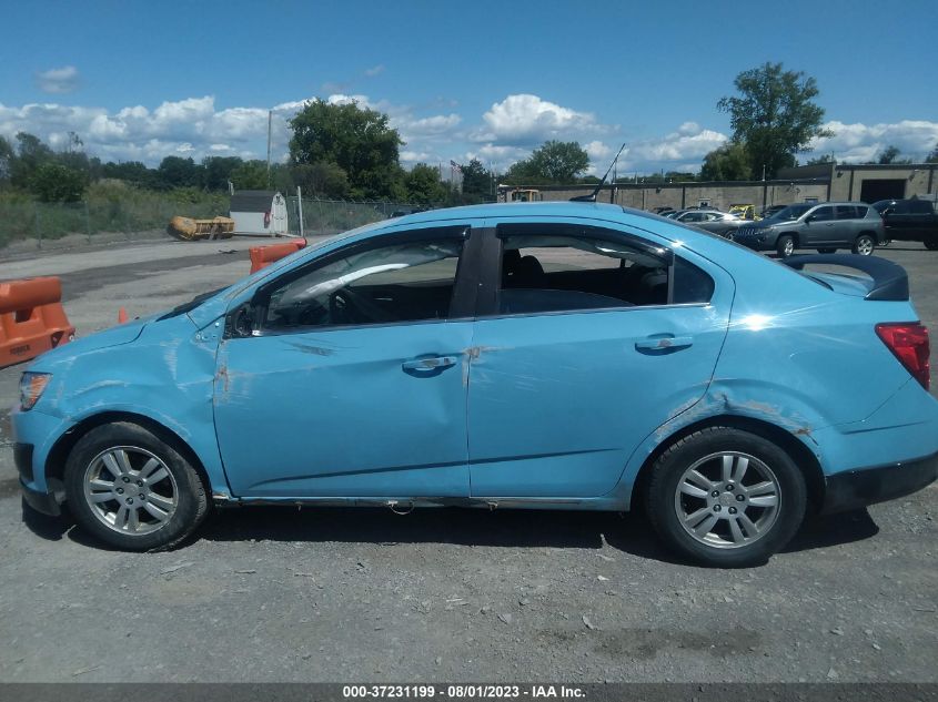 2014 CHEVROLET SONIC LT - 1G1JC5SH1E4169335
