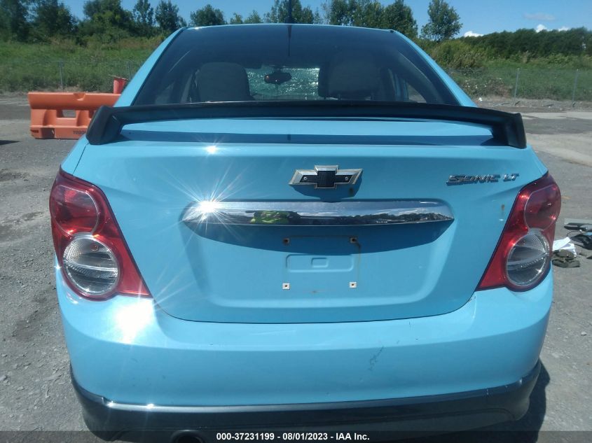 2014 CHEVROLET SONIC LT - 1G1JC5SH1E4169335