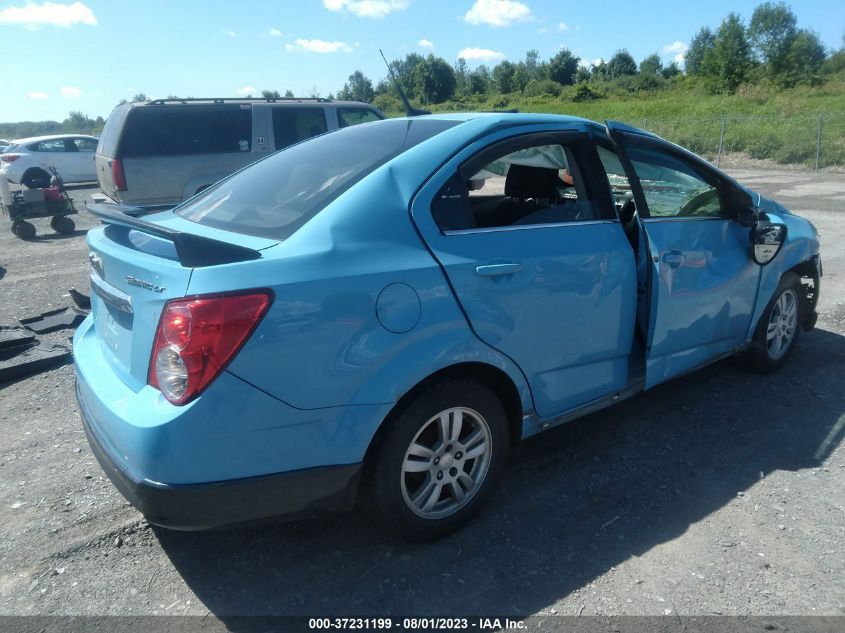 2014 CHEVROLET SONIC LT - 1G1JC5SH1E4169335
