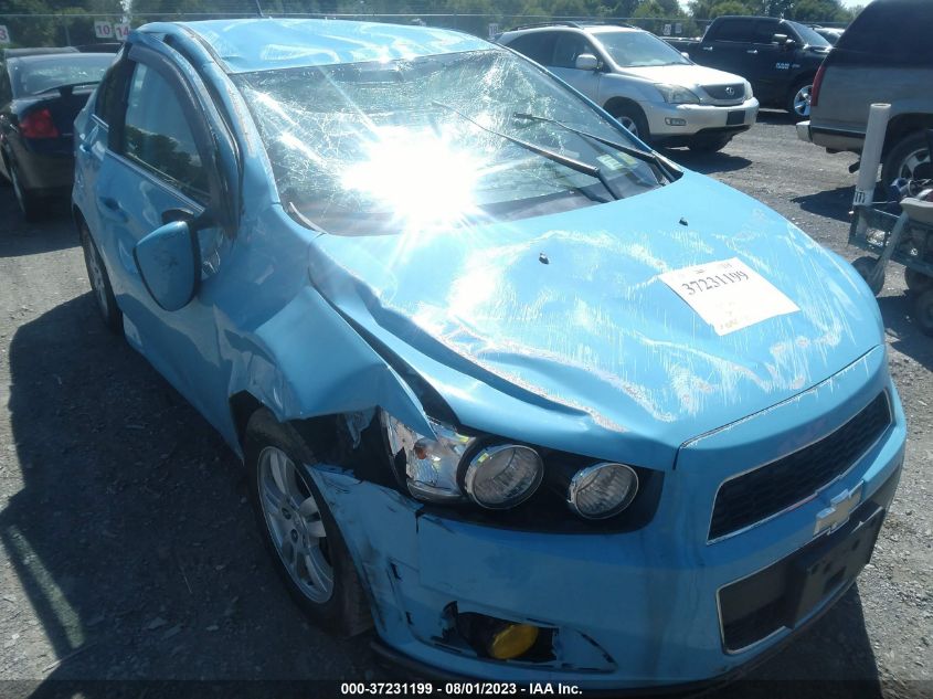2014 CHEVROLET SONIC LT - 1G1JC5SH1E4169335
