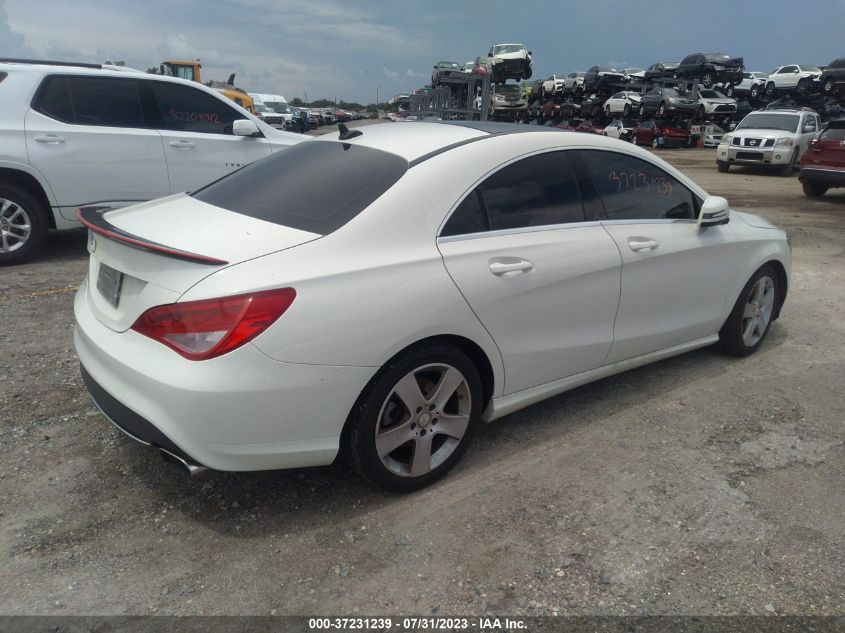 2015 MERCEDES-BENZ CLA-CLASS CLA 250 - WDDSJ4EB6FN272514