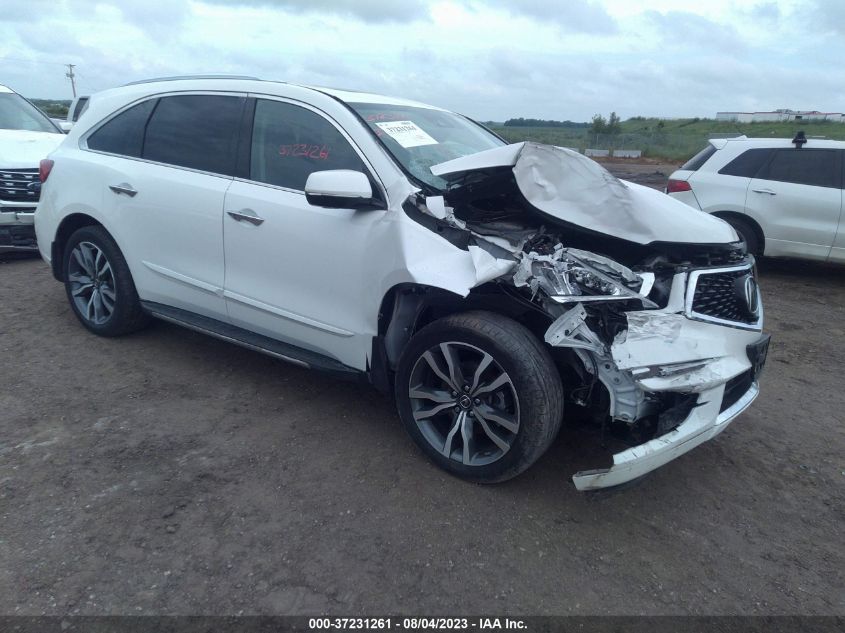 2019 ACURA MDX ADVANCE - 5J8YD4H91KL005339