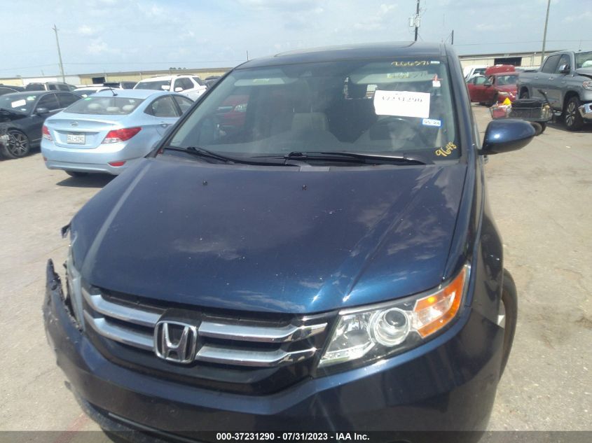 2016 HONDA ODYSSEY EX-L - 5FNRL5H64GB129648