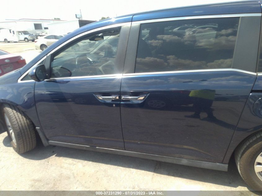 2016 HONDA ODYSSEY EX-L - 5FNRL5H64GB129648