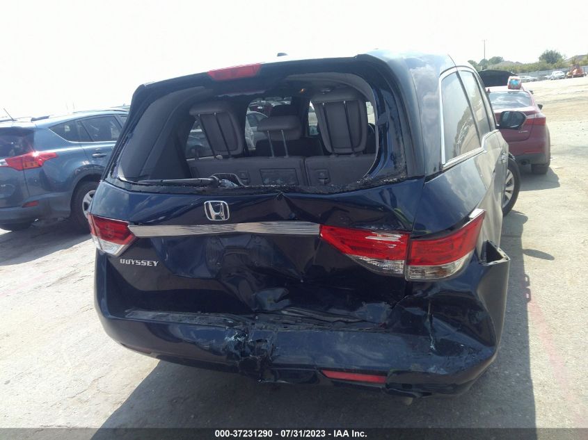 2016 HONDA ODYSSEY EX-L - 5FNRL5H64GB129648
