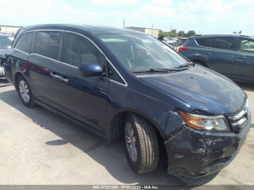2016 HONDA ODYSSEY EX-L - 5FNRL5H64GB129648