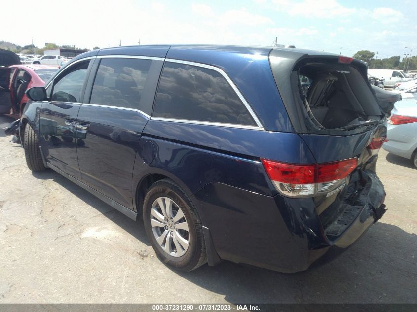 2016 HONDA ODYSSEY EX-L - 5FNRL5H64GB129648