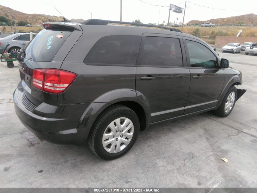 2017 DODGE JOURNEY SE - 3C4PDCAB2HT520235