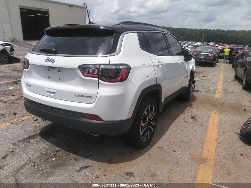 2022 JEEP COMPASS LIMITED - 3C4NJDCB6NT237562