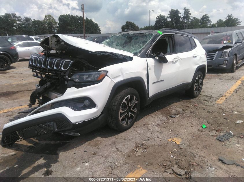 2022 JEEP COMPASS LIMITED - 3C4NJDCB6NT237562