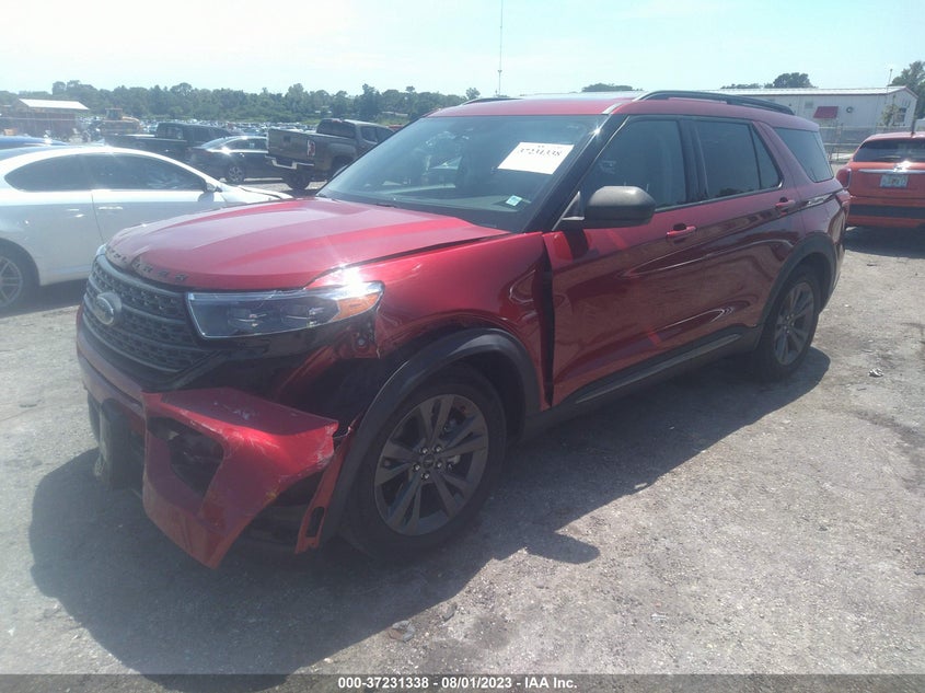 VIN 1FMSK7DH9MGA12314 2021 FORD EXPLORER XLT