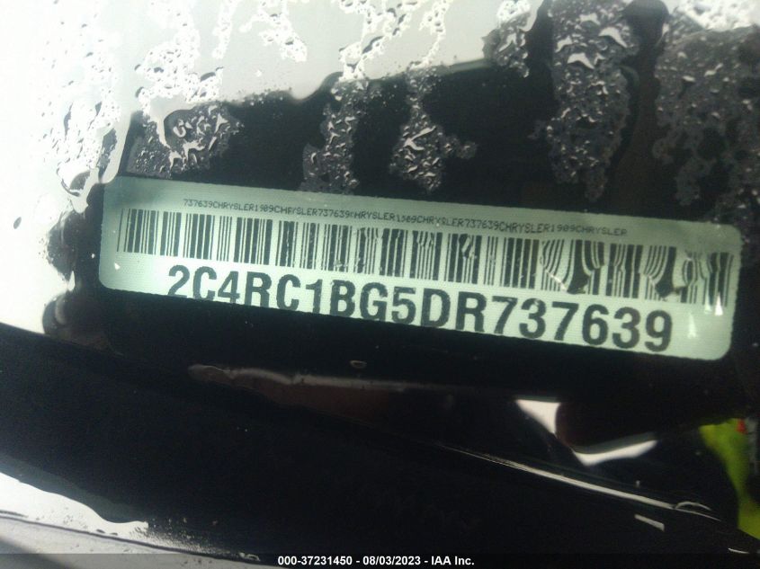 2013 CHRYSLER TOWN & COUNTRY TOURING - 2C4RC1BG5DR737639